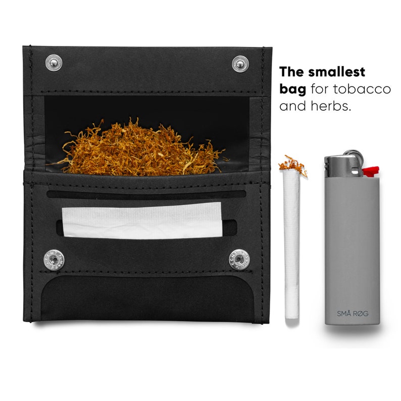 Tabaktasche de 12 grammes. Die Kleinste Tasche für Tabak und Kräuter image 2