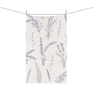 Fields of Lavender Tea Towel Kitchen Towel image 10