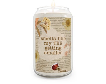 Page Turners Candle  "Smells Like My TBR Getting Smaller" Scented Candle, 13.75oz