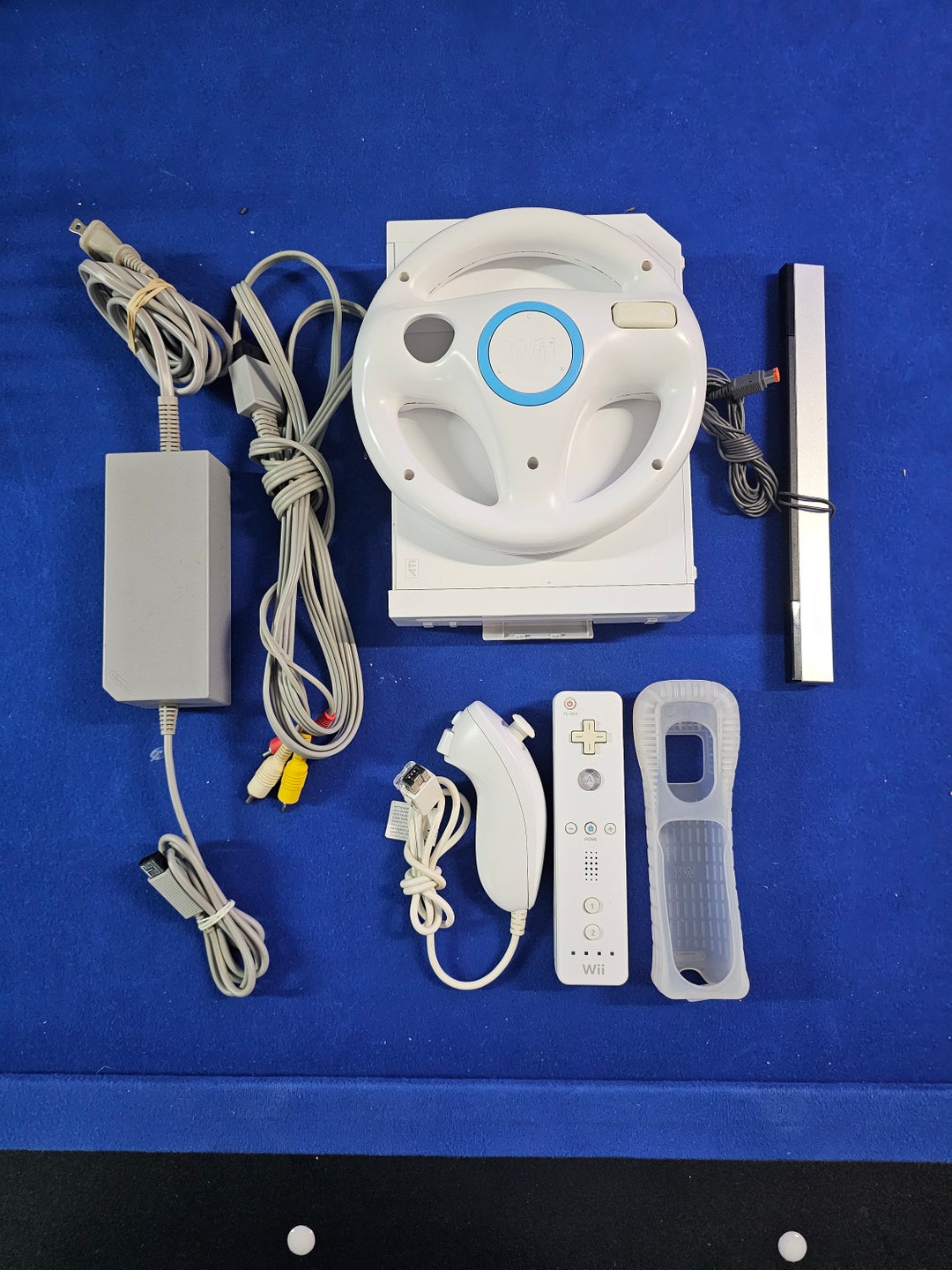 Modded Wii Console / Gamecube Compatible White Full of Roms Etsy