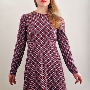 Checkered dress australia top