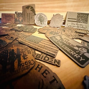 custom leather patches