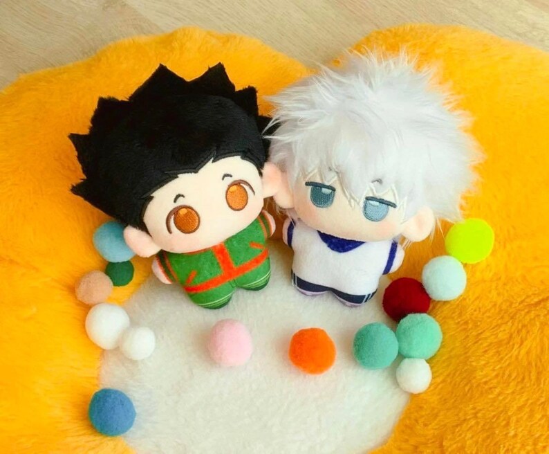 10cm Hunter X Hunter Plush Doll Killua Zoldyck With Clothes Etsy