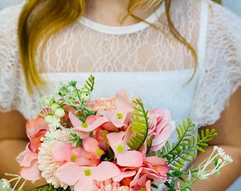 Bouquet cérémonie demoiselle d'honneur - modèle Sacha