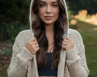 Hooded Cardigan