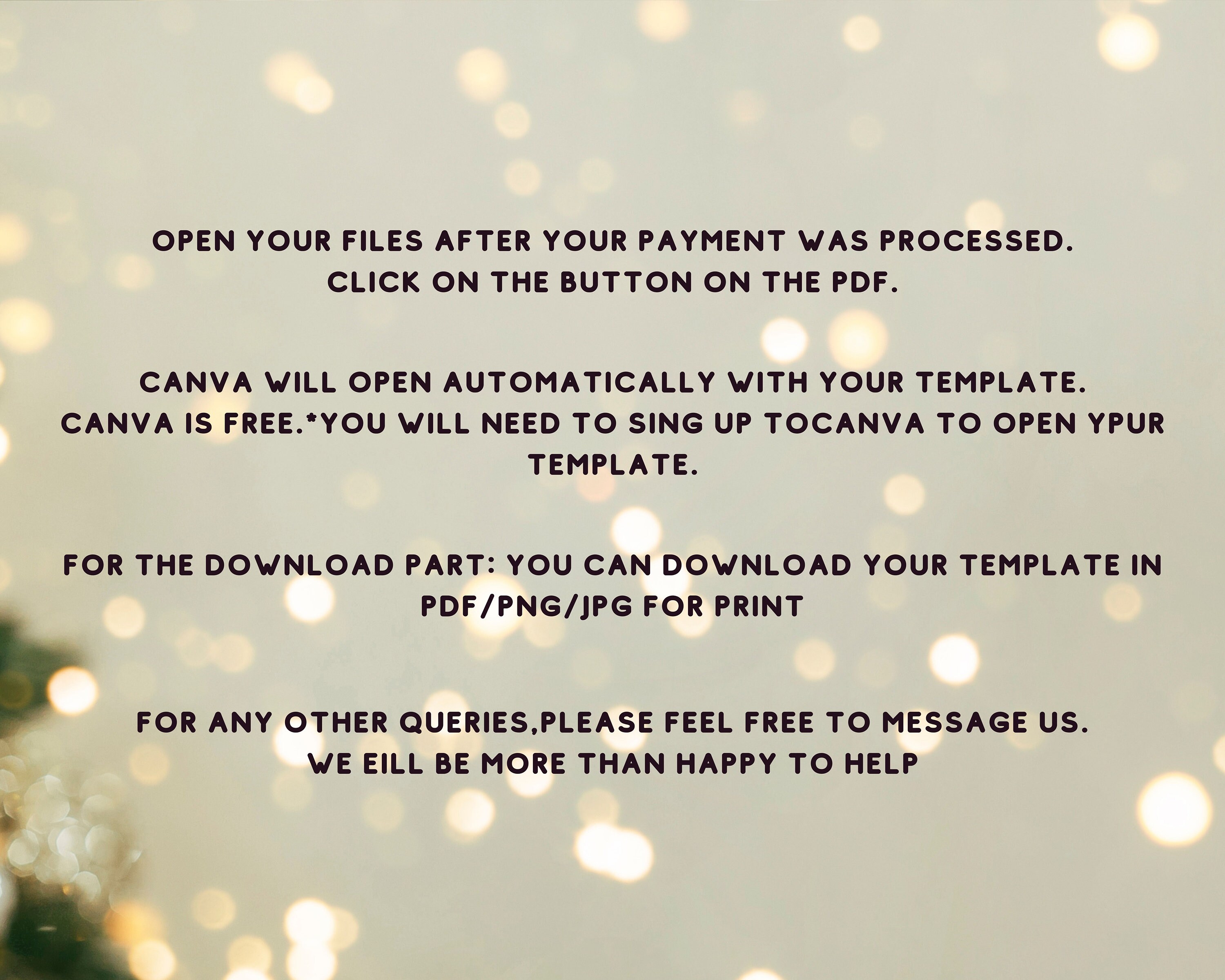 Editable Christmas Party Invitation Christmas Black Party Invite ...