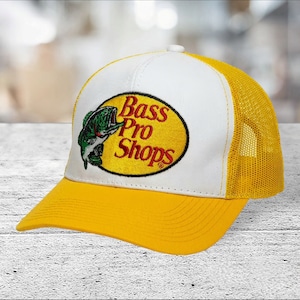 Bass Pro Shop Trucker Hat Yellow
