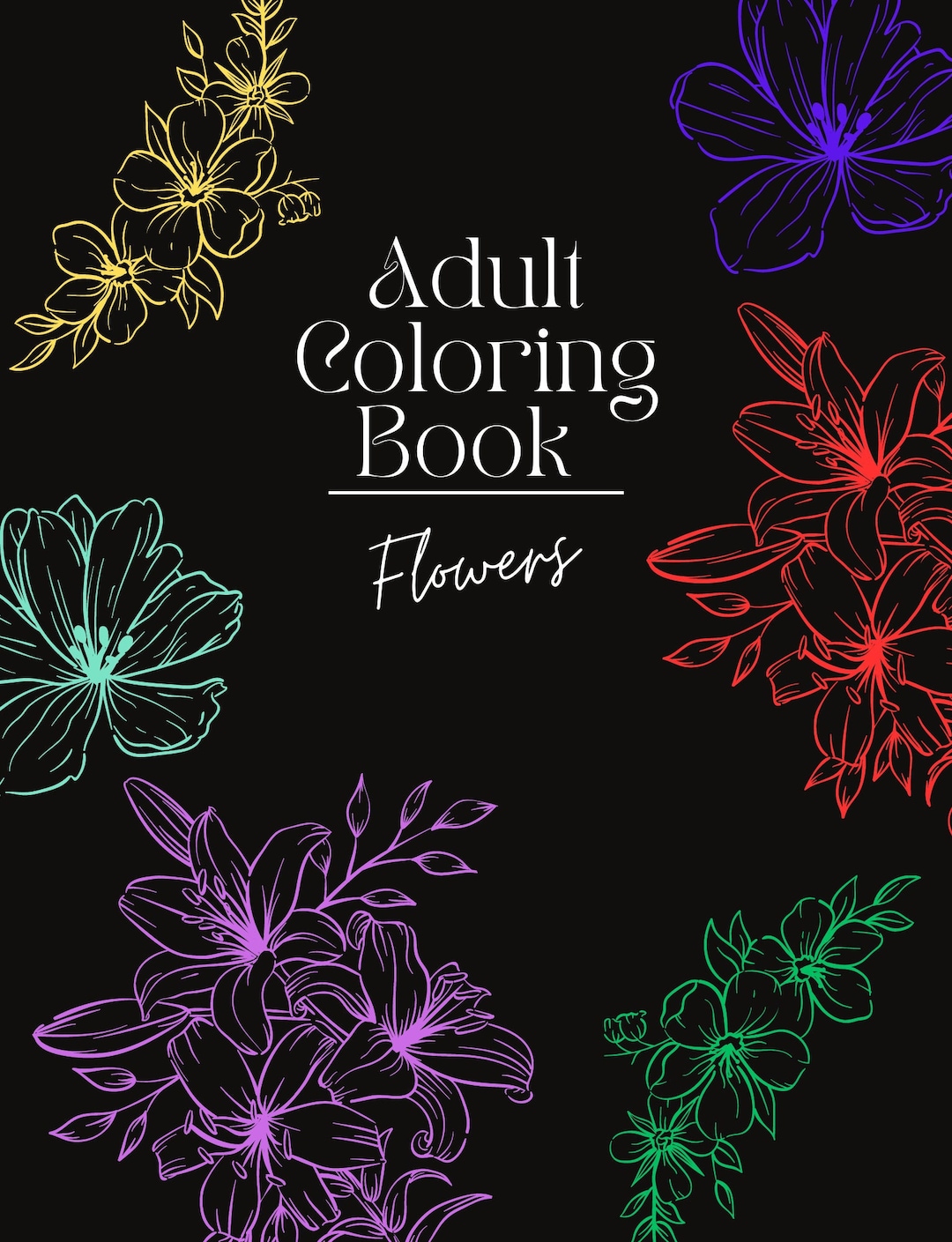 PrintableColoring Book Etsy PrintableColoring Book Etsy