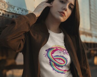 Camisa Lady Rainicorn / Camiseta de unicornio / Camiseta estética / Camiseta de Adventure Time / Camiseta de calle / Camiseta de dibujos animados Y2K