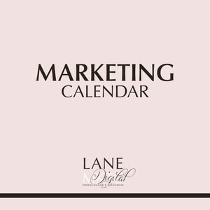 Marketing Calendar | Small Business Marketing | Calendar Content | Business Resource |