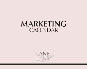 Marketing Calendar | Small Business Marketing | Calendar Content | Business Resource |
