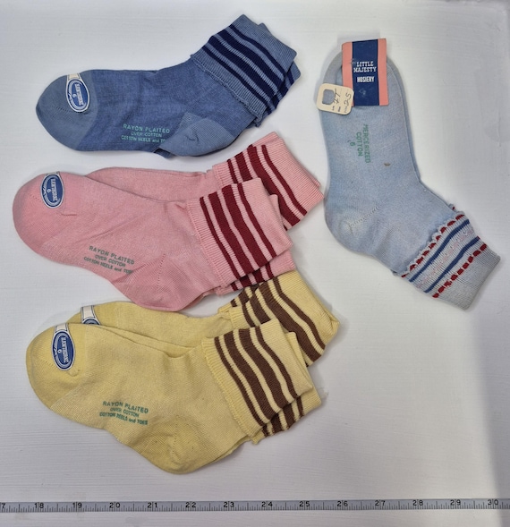 Vintage Hawthorn and Little Majesty Children's Socks