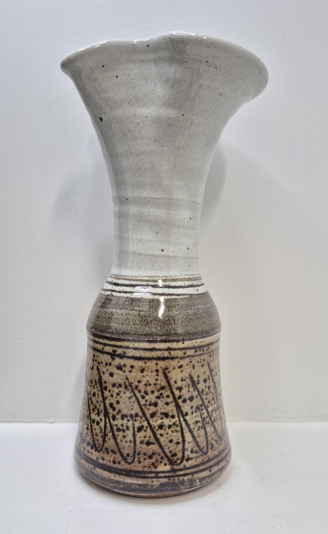 1970-1990s Hand Thrown Studio Pottery Vase - Etsy