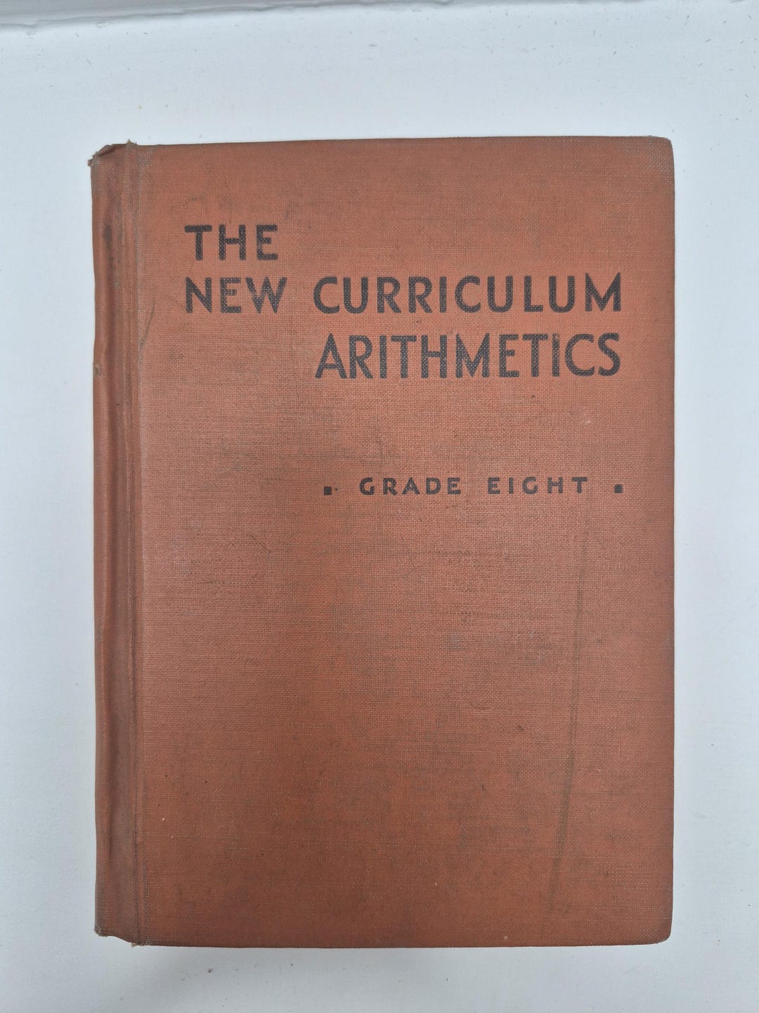 80s Math Textbook Vintage Textbook: