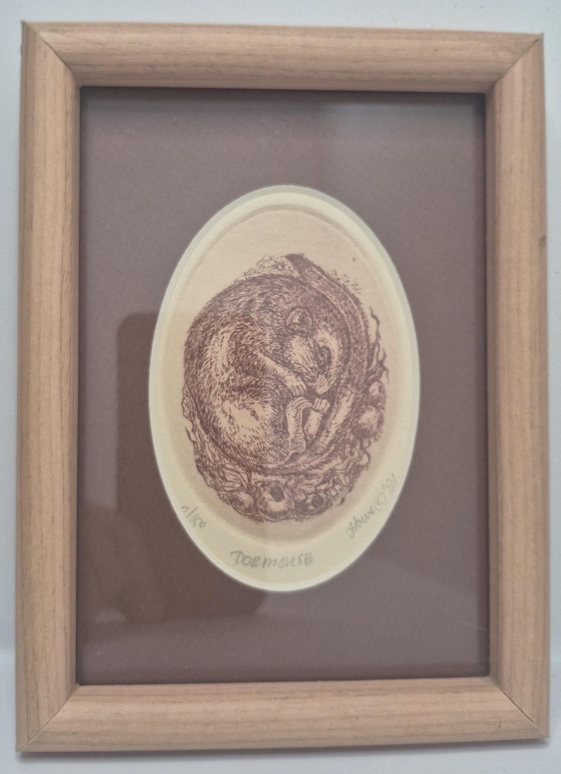 M.K. Howe Etching 