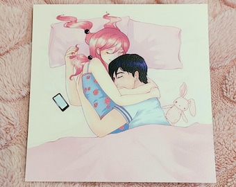 Yasugap Art Print / JJBA, Josuke Higashikata, Yasuho Hirose, Lindo