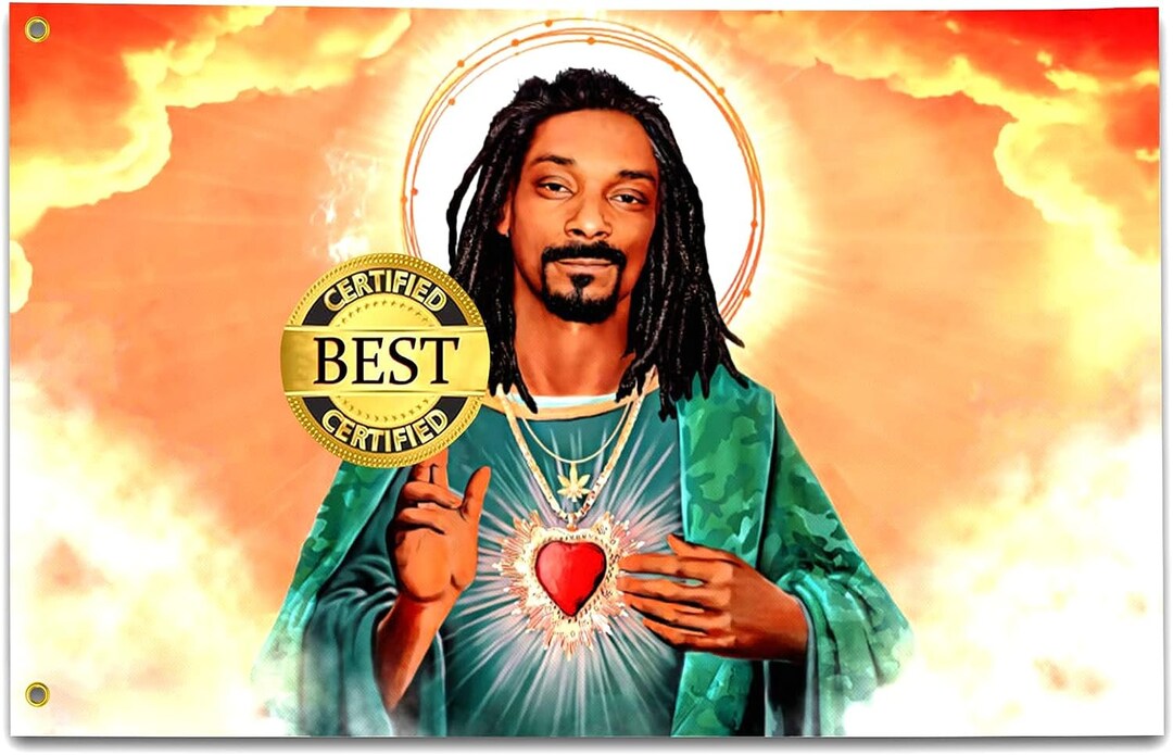 Funny Hiphop Rapper Flag 3X5FT Funny Man Cave Wall Flag for Etsy