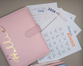 Book Journal Starter Kit | 40 Pages | Refillable
