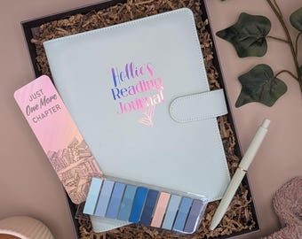 Personalised Reading Journal Set | Gift for Book Lovers