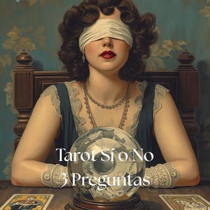 Tres Preguntas al Tarot. Respuesta Sí o No y explicación detallada. Lectura intuitiva personalizada. Entrega digital. Disponible en inglés.