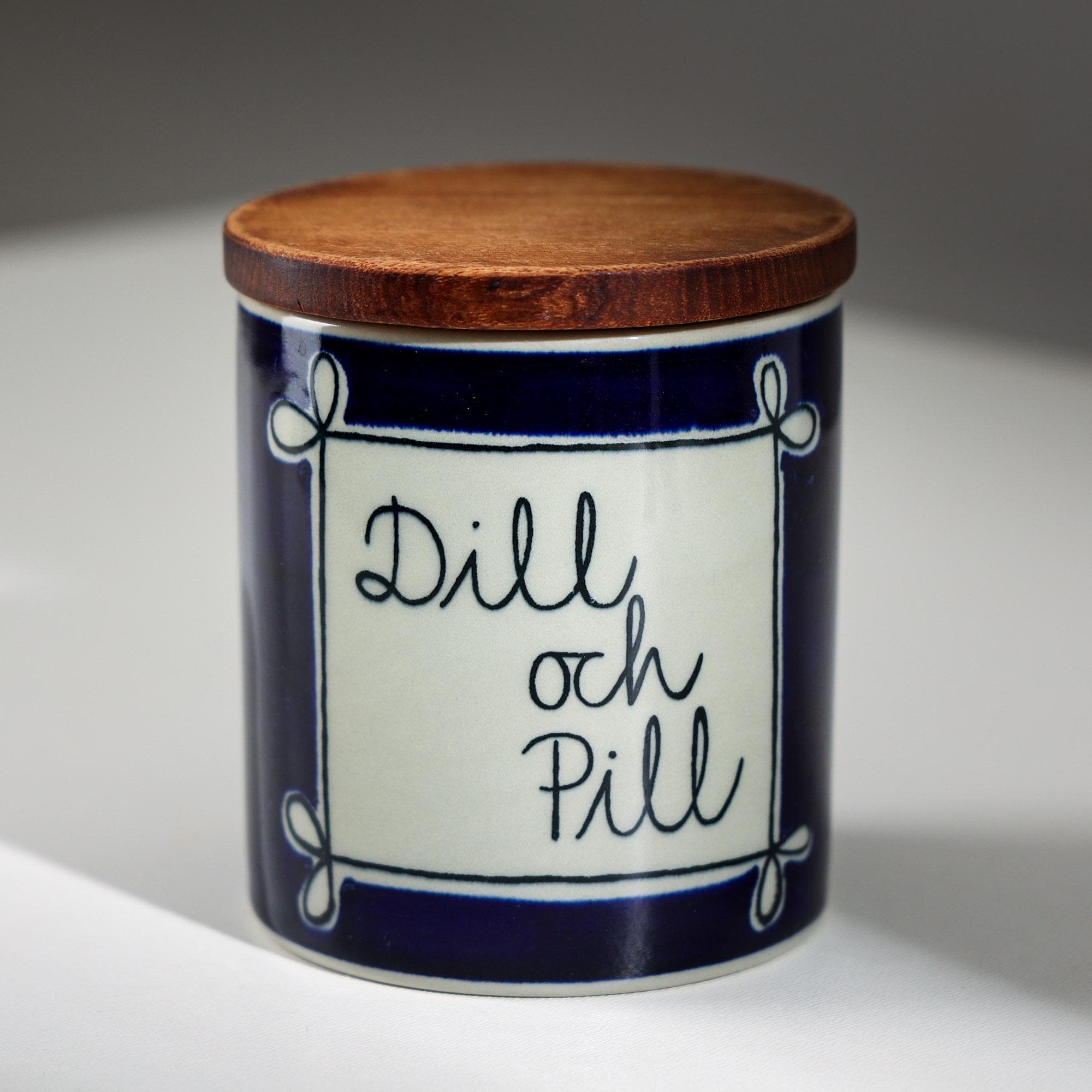Vintage Rörstrand Jar – "Dill och Pill" by Marianne Westman