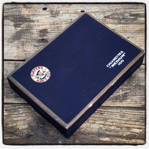Player's Navy Cut, Vintage Cigarette packaging in cardboard