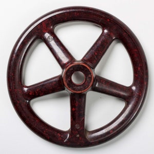 Vintage pedal car steering wheel, bakelit, small model, NOS ( old stock ) from germany image 4