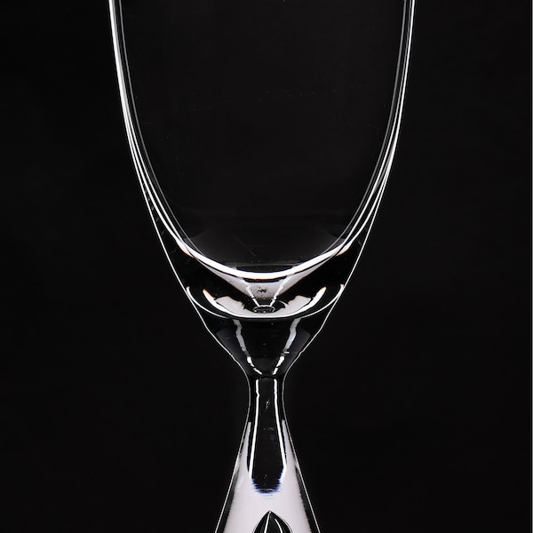 Holmegaard Princess Claret, Reed & White Wine Glass, Sherry, Port, Liquor Glass Bent O. Severin, Danish Mid-century Design Replacement glass