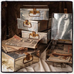 Vintage Bank Locking Locke Schublade, Geldkassette, Geld Bank Tresor.