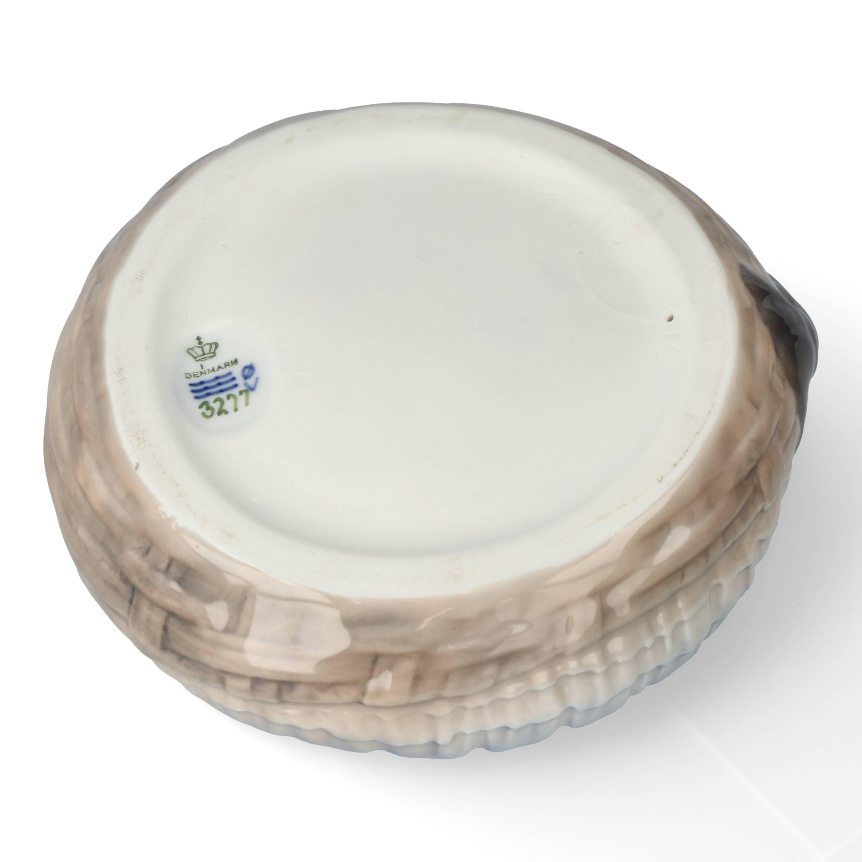 ロイヤルコペンハーゲン「ロブスターボウル」1960年代　ヨルゲン・バルスロフ ヴィンテージ ロイヤル コペンハーゲン 磁器ボウル ロブスター付き