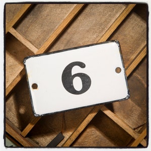 Gorgeous, vintage, 1950s, old hotel room numbers, enamel, vintage mailbox, door sign, house no.