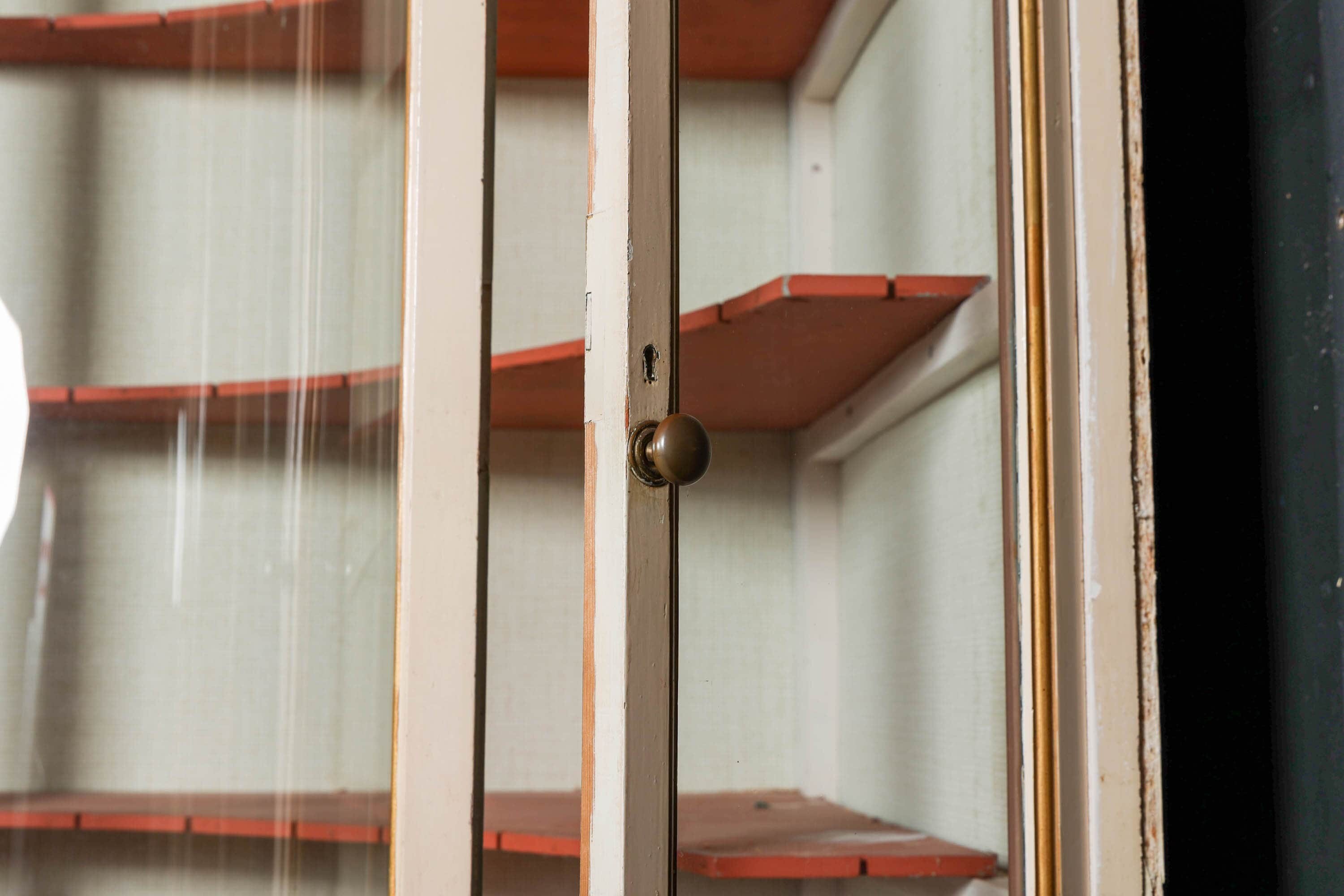 Huge Antique Display With Glass Doors in Gustavian Etsy