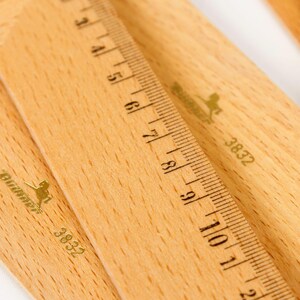 Vintage Bühner Wood Triangular Rulers, Germany - Etsy