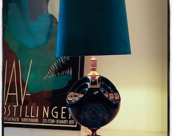 Hollywood Regency, redesign and upcycle tabel lamp made from old parts, 1970s  (KTP)
