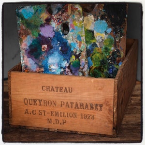 Vintage Wine Box, France, Queyron Patarabet, St.-Emilion 1973