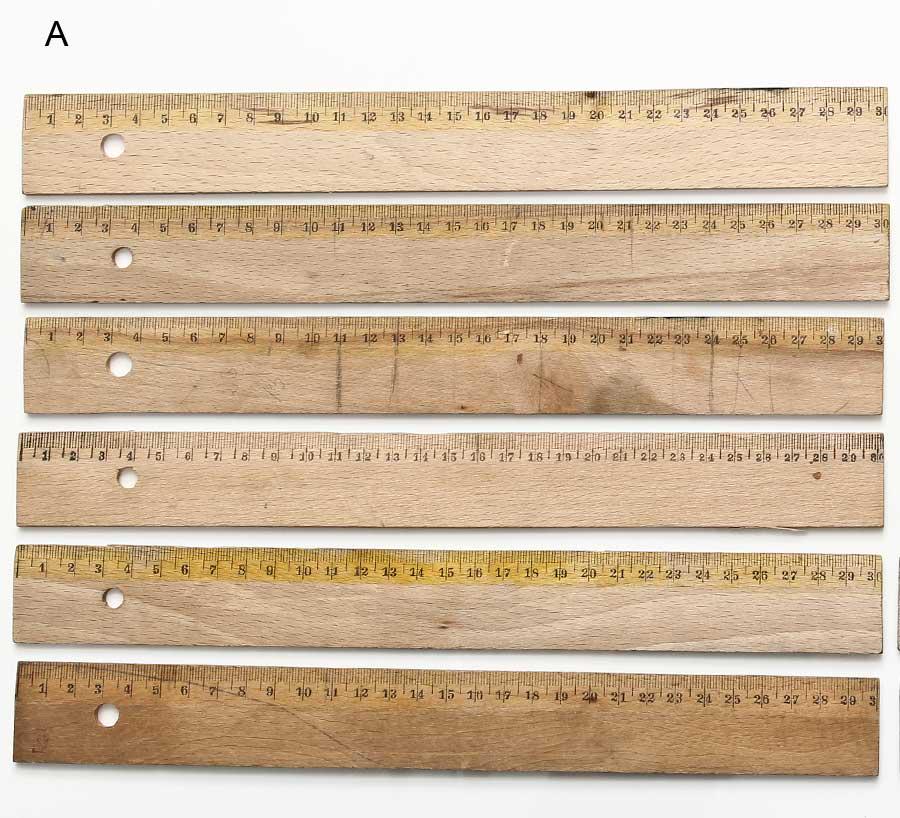 Long Old Ruler Old Vintage School Wooden Rulers, Marked in Centimeters (cm) - Etsy