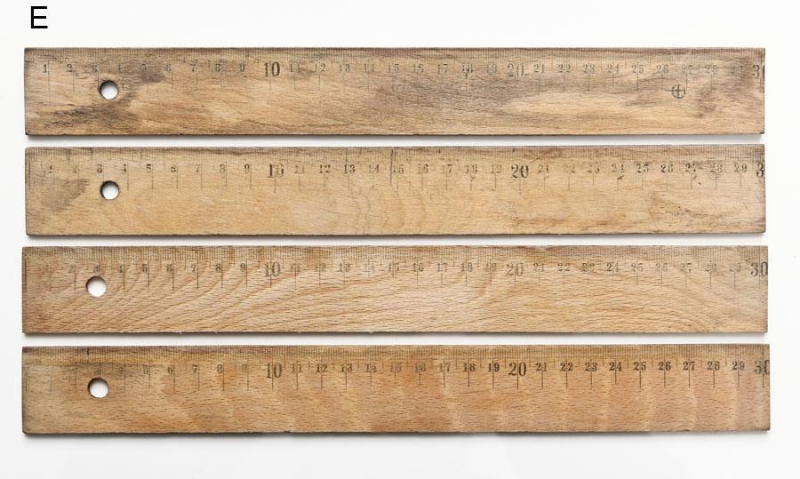 Old Vintage School Wooden Rulers, Marked in Centimeters (cm) - Etsy