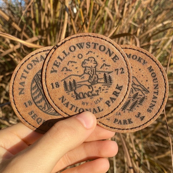 Grand Teton National Park Embroidered Iron-On Patch – Nature & Travel Souvenir Gift