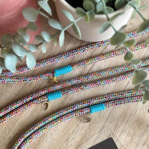 Phone Chain &#39;Rainbow&#39; with lanyard | crossbody Smartphone Chain