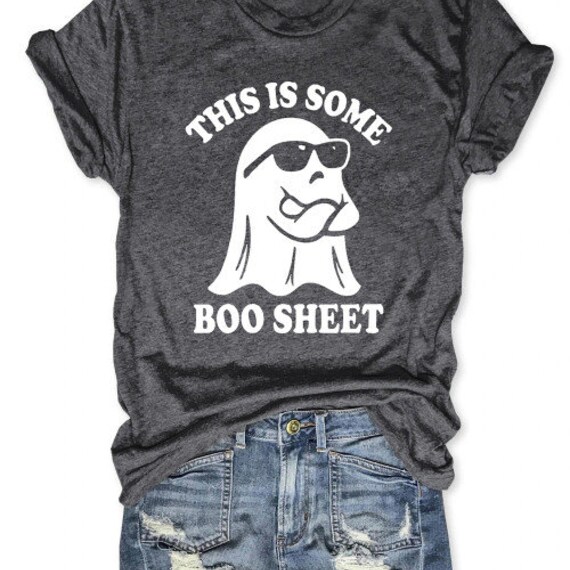 This Is Some Boo Sheet Tee, V-Neck, Hoodie, Sweatshirt Gift Shirt for Fans 2023 on Halloween, Anniversary