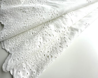 Baumwolle Embroidery Batist Stoff Mit Stickerei Stoff