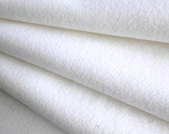 Exclusive 100% wool fabric made from fine, high-quality virgin wool, from Colo*bo, milk color, top quality!