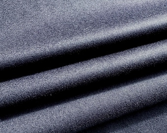 high-quality Italian famous designer virgin wool-cashmere fabric, L. Pi*na, dark blue, best quality