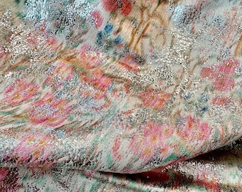 Italian jacquard shine, polyester fabric, designer fabric, lurex fabric, high quality!