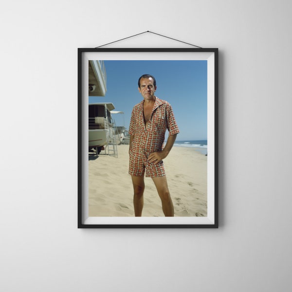 Richard Nixon in a Romper: Unique Digital Print for  Classrooms, Dorms, Man Caves, Lodges, and Bedrooms