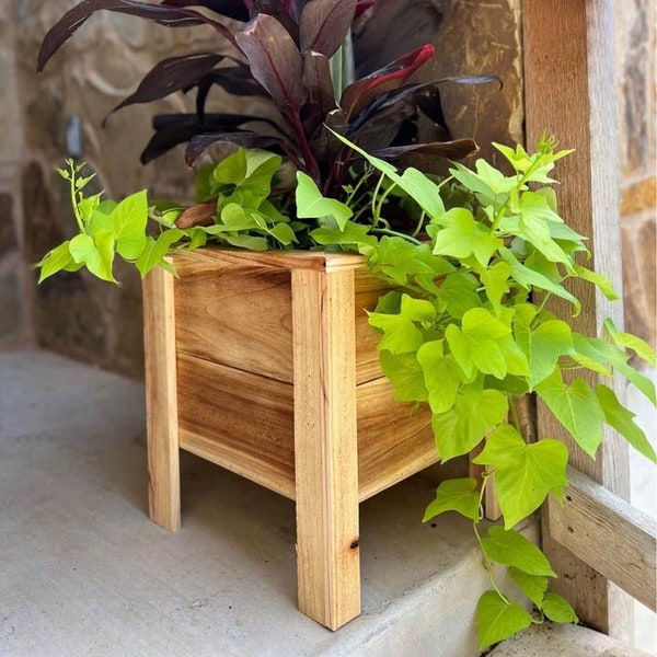 Rustic Planter Box - Etsy