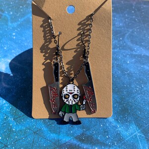 Ensemble collier et boucles d&#39;oreilles Jason Killer