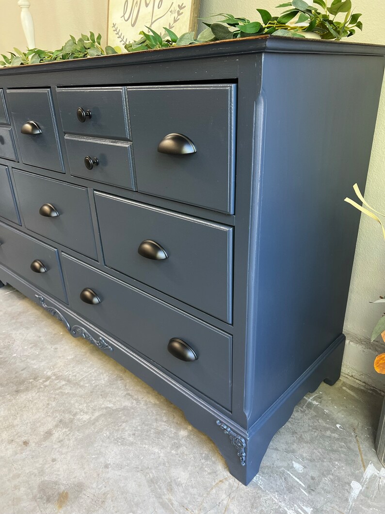 Refinished Modern Farmhouse Dresser Etsy