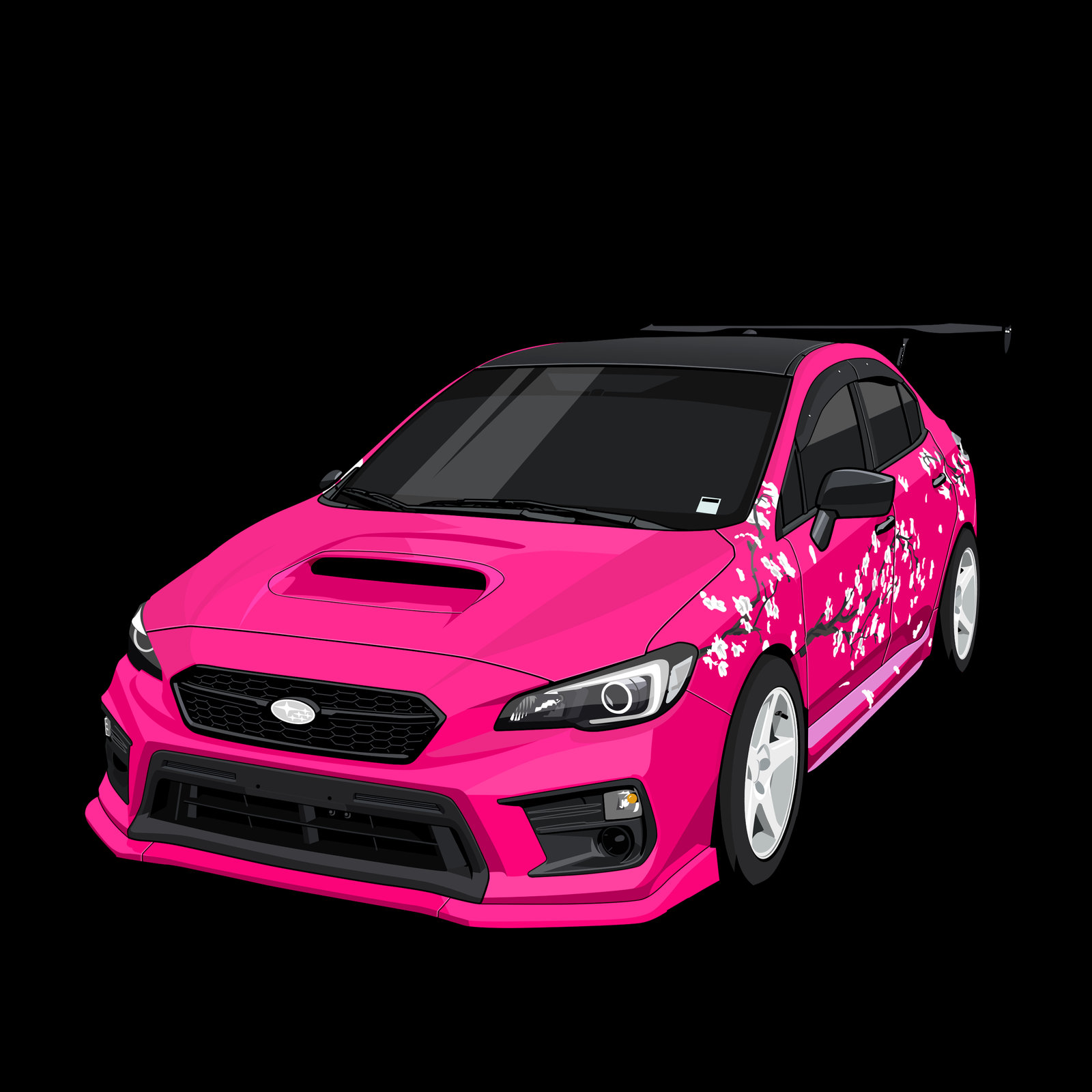 Pink WRX Sticker - Etsy