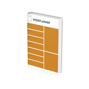 Printable weekly planner / corporate identity / download / productivity planner